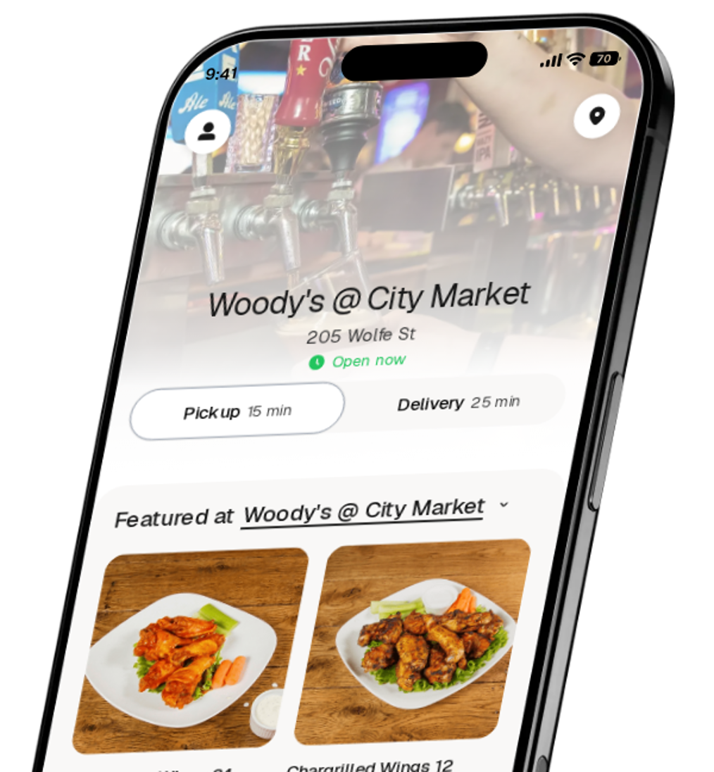 Woody's @ City Market app preview