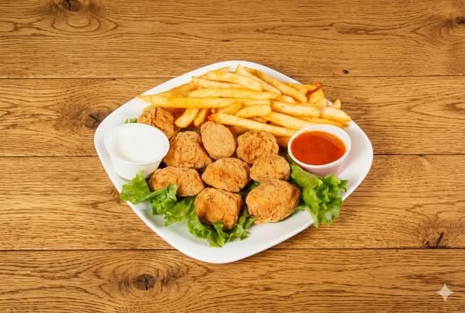 Chicken Boneless Fritters Lunch @.