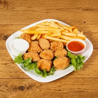 Chicken Boneless Fritters Lunch @